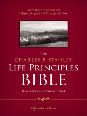 cover image of NASB, the Charles F. Stanley Life Principles Bible